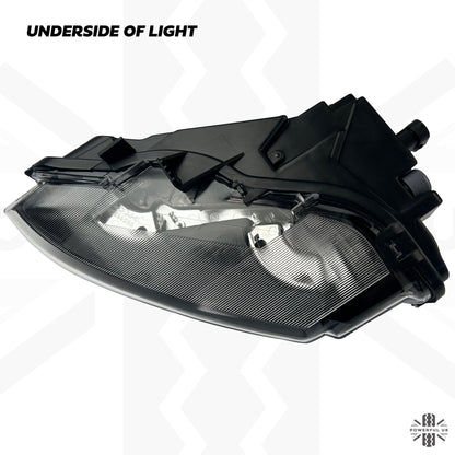 Front Bumper LED Fog Light in Black for Range Rover Evoque - Right