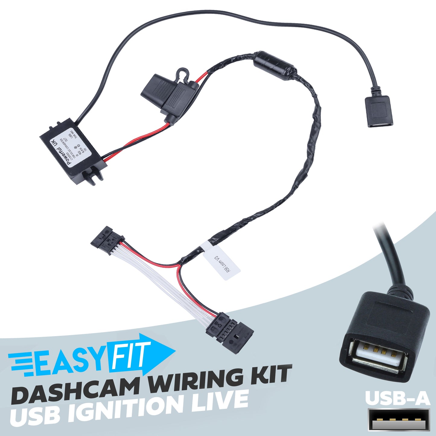 Dash Cam Wiring Kit  for BMW Mini R56 - USB-A
