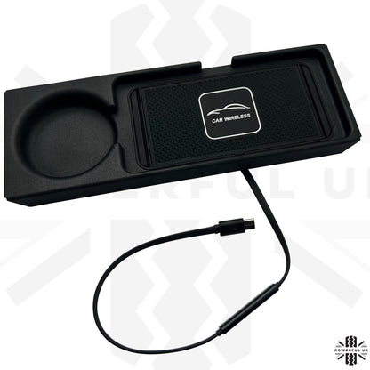Centre Console Wireless Phone Charging Kit for Land Rover Defender L663 - USB-C