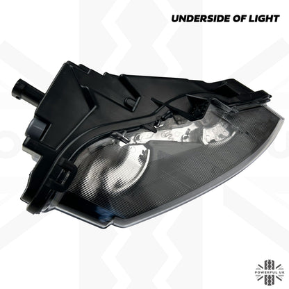 Front Bumper LED Fog Light in Black for Range Rover Evoque - Left