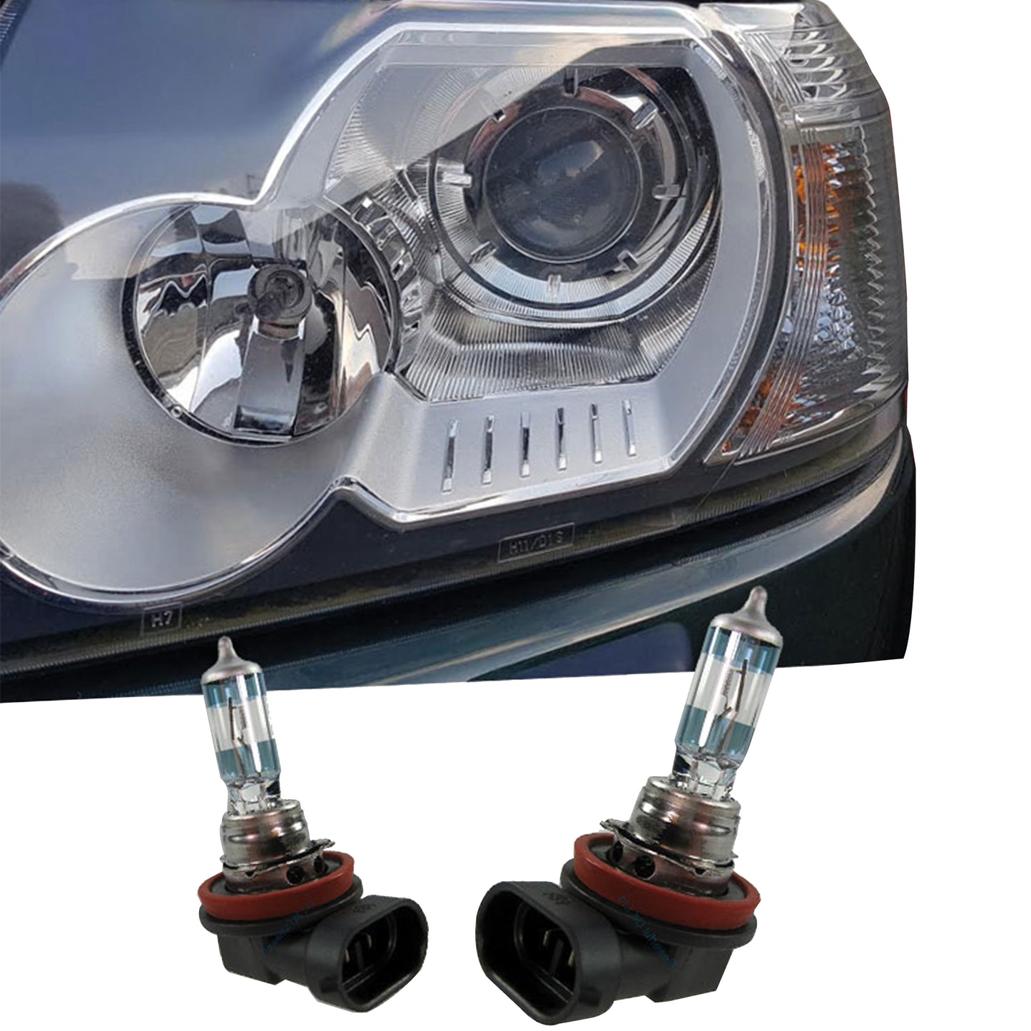 2x OSRAM H11 Night Breaker Laser  headlight light bulb upgrade Freelander 2 2010