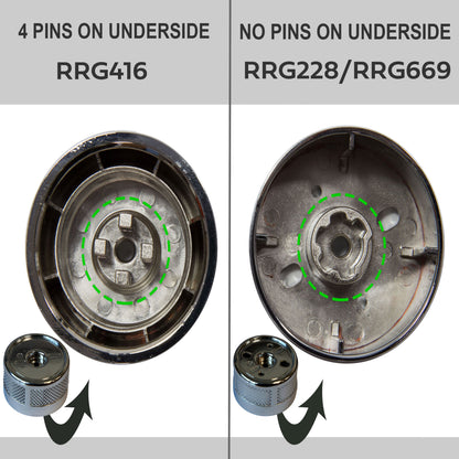 Chrome Rotary Gear Selector for Jaguar XE