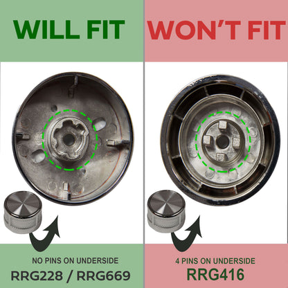 Chrome Rotary Gear Selector for Range Rover Sport L320