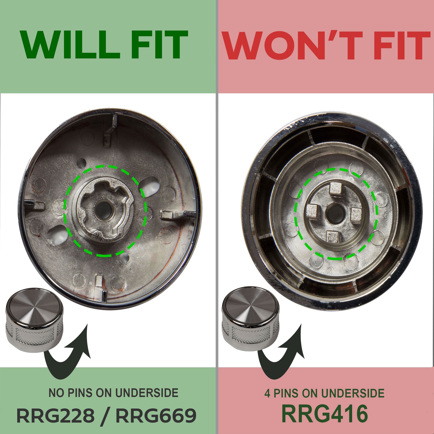Chrome Rotary Gear Selector for Range Rover Evoque