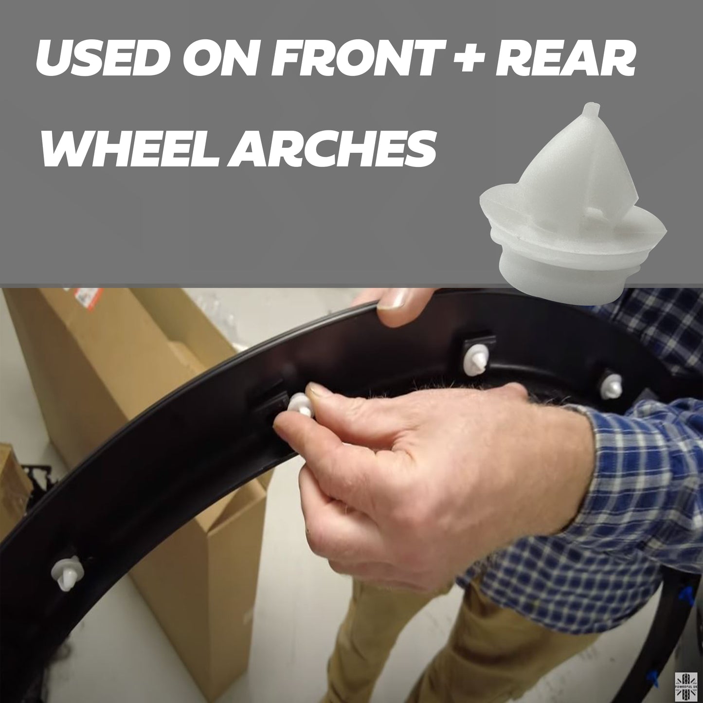 Exterior Trim Clips for Land Rover Discovery Sport - 6pc