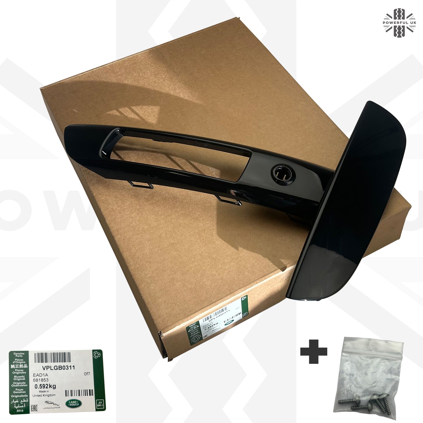 Genuine SVO Front Bumper Trim Surround & Fog Bezel kit for Range Rover L405 SVO