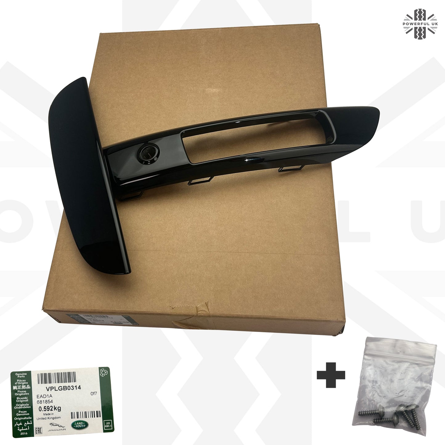 Genuine SVO Front Bumper Trim Surround & Fog Bezel kit for Range Rover L405 SVO