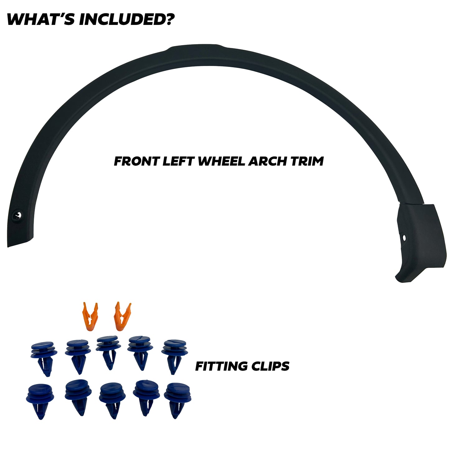 Front Wheel Arch Trim (with PDC hole) for Land Rover Discovery Sport (2015-19) - Left