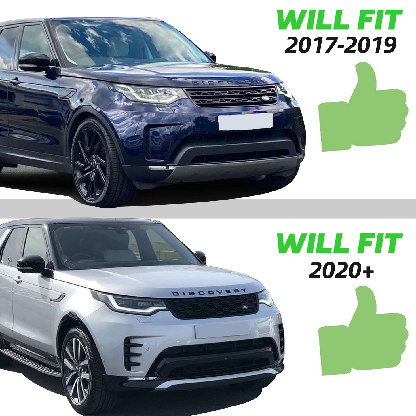 Genuine Sunglasses Holder Upgrade / Repair kit for Land Rover Discovery 5 - Ivory