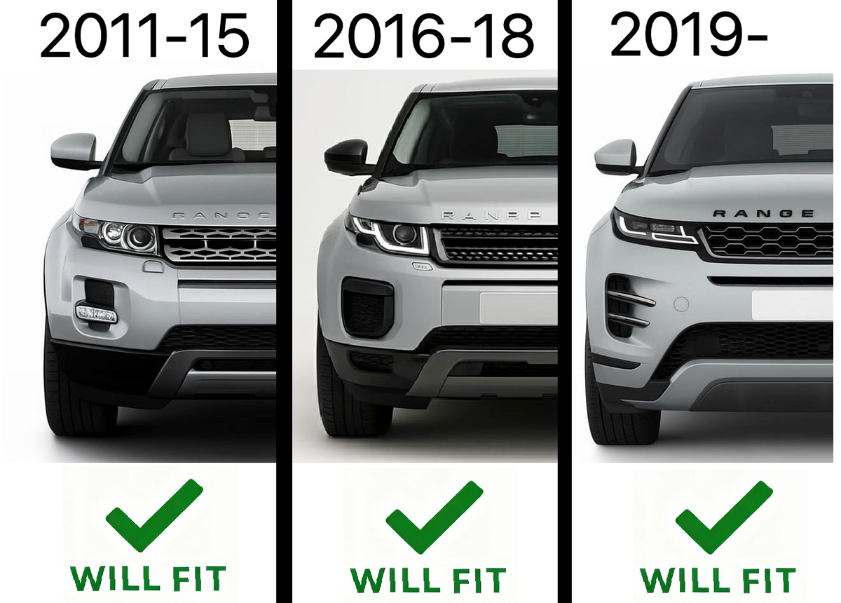 Genuine 4x Black Green Alloy Wheel Centre Caps for Range Rover Evoque 2 2019+