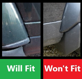 Mudflap kit - Rear - for Land Rover Discovery 4