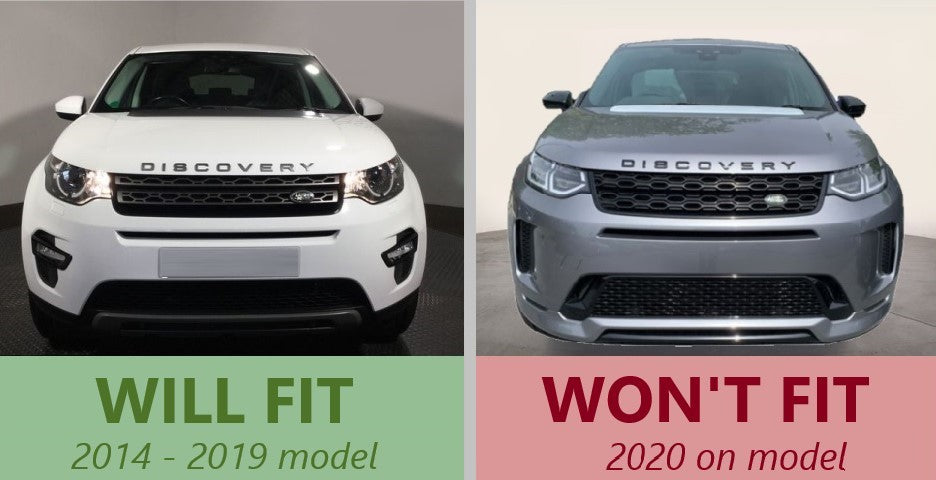 Black Dynamic Front Grille for Land Rover Discovery Sport (2014-19) - Aftermarket