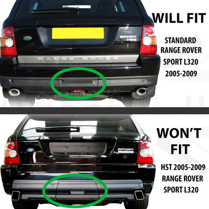 Rear Tow Eye Cover for Range Rover Sport 2005-2009 - Aftermarket