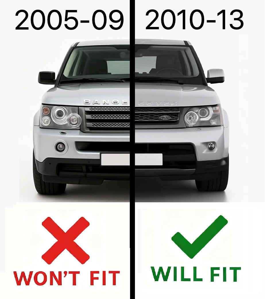 Black Silver Silver "Autobiography Style" grille to fit Range Rover Sport 2010+