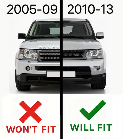 Black Silver Silver "Autobiography Style" grille to fit Range Rover Sport 2010+