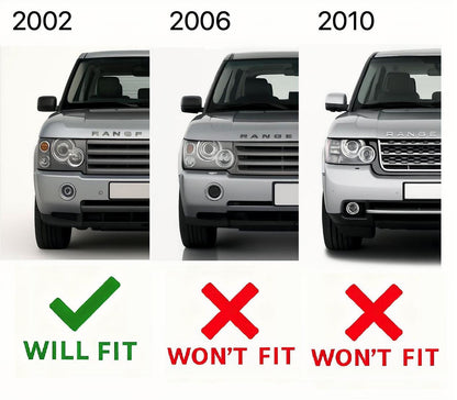 Chrome B Pillar Covers for Range Rover L322 (2002-05)