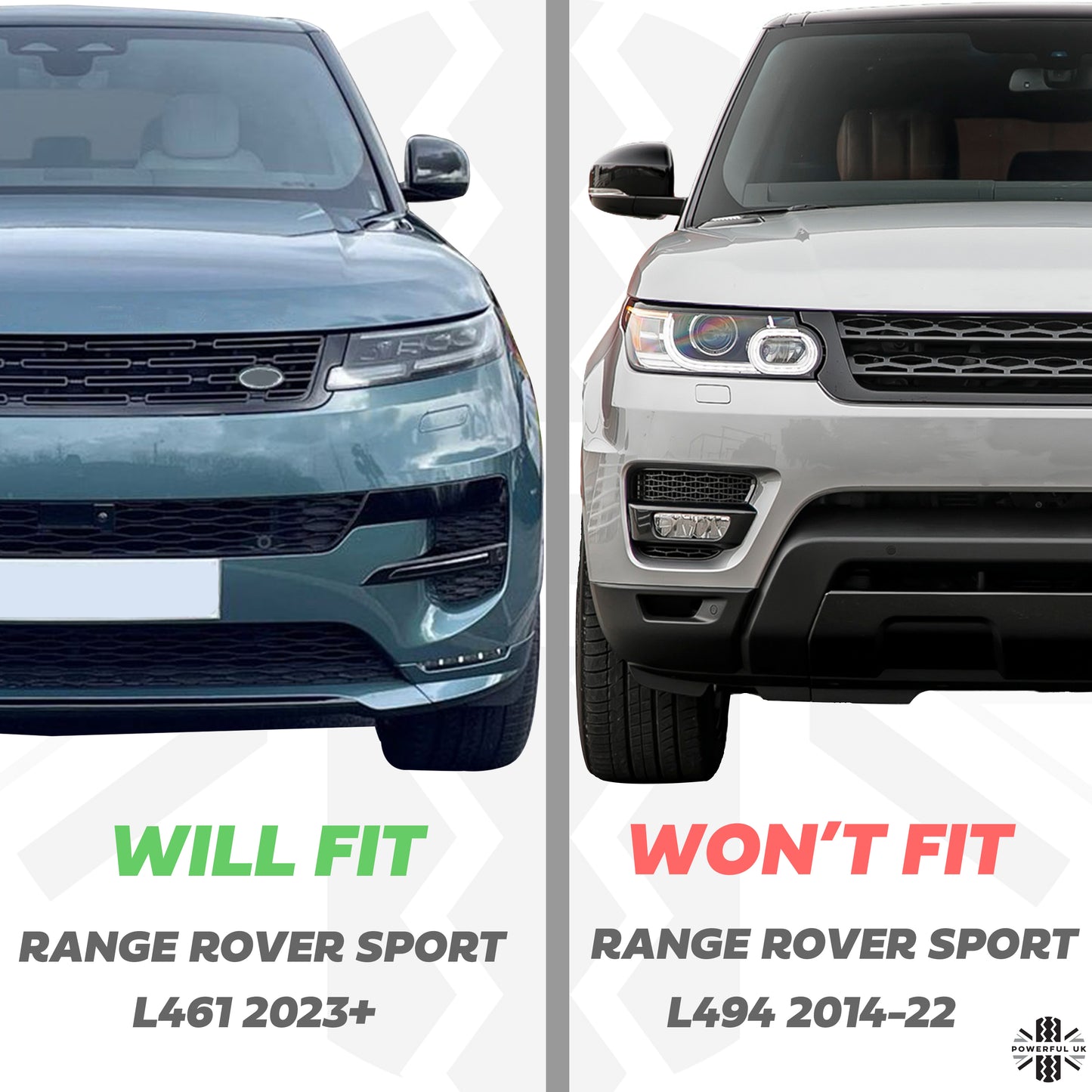 1x Rear Seat Insert for Range Rover Sport L461