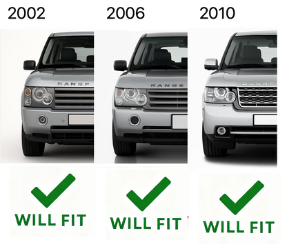 2pc Pedal Cover Kit for Range Rover L322