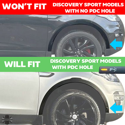Front Wheel Arch Trim (with PDC hole) for Land Rover Discovery Sport (2015-19) - Left