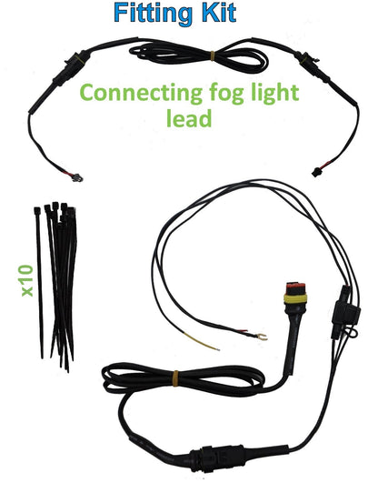 Front Bumper LED DRL Light Kit for Range Rover Evoque