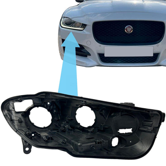 Replacement Headlight Rear Housing for Jaguar XE 2015-19 - RH