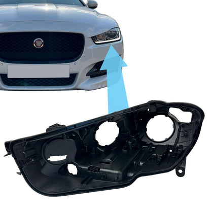 Replacement Headlight Rear Housing for Jaguar XE 2015-19 - LH