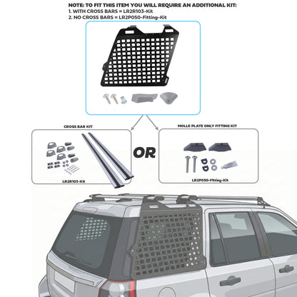 Molle Plate Kit for Land Rover Freelander 2 - Right