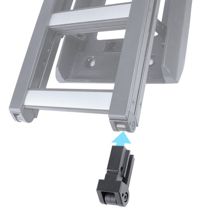 2x Replacement Hinges for Deployable Side Ladder for Land Rover Defender L663 - Cast Alloy