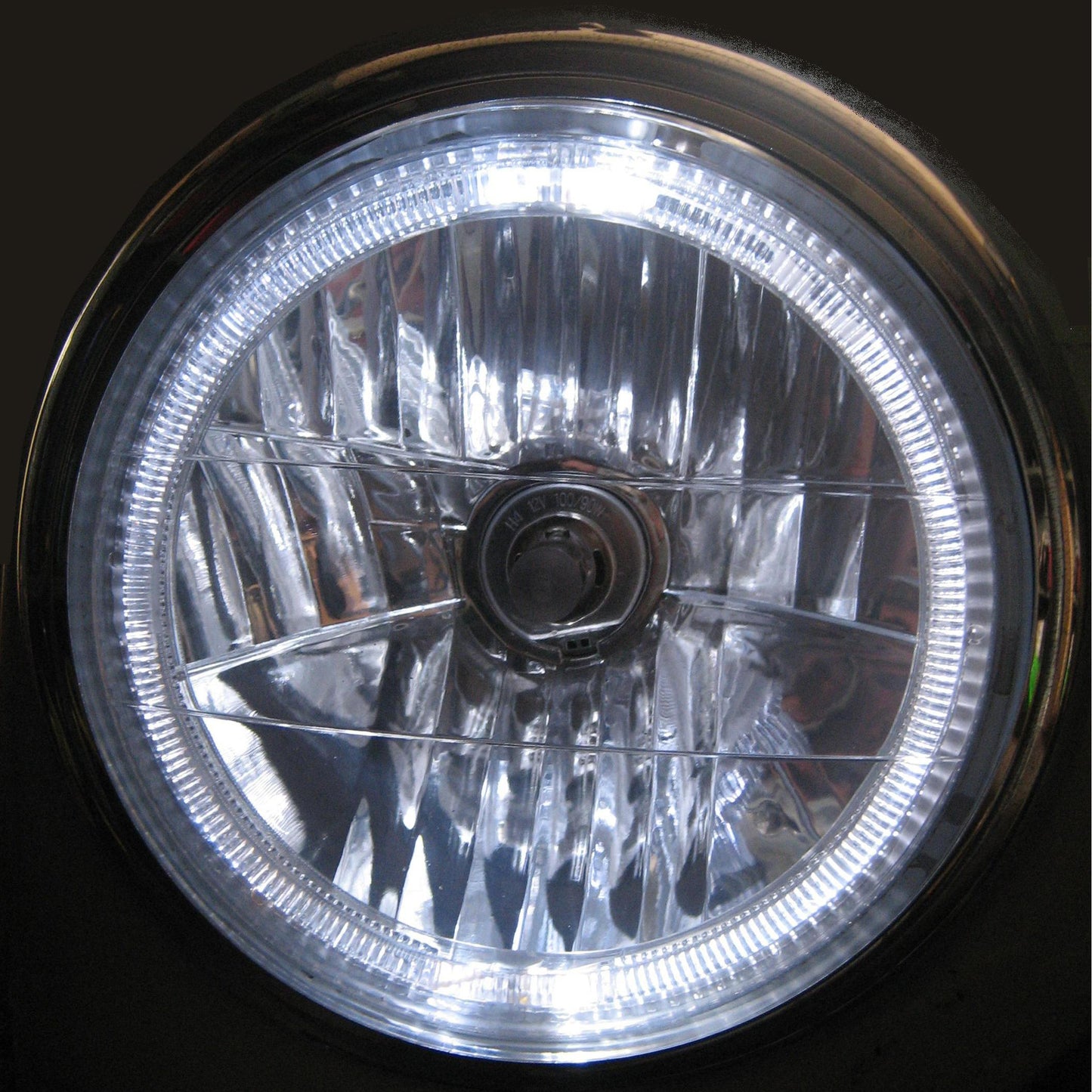 7" Headlights (Pair) with Angel Eye for Range Rover Classic - RHD