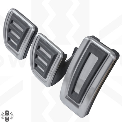 3pc Manual Pedal Cover Kit for VW Golf Mk7 & Mk7.5