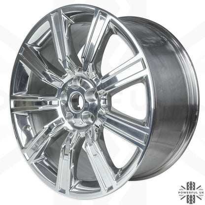 21" Forged Machine Polished Alloy Wheels - Set of 4 for Range Rover Sport L494 Genuine