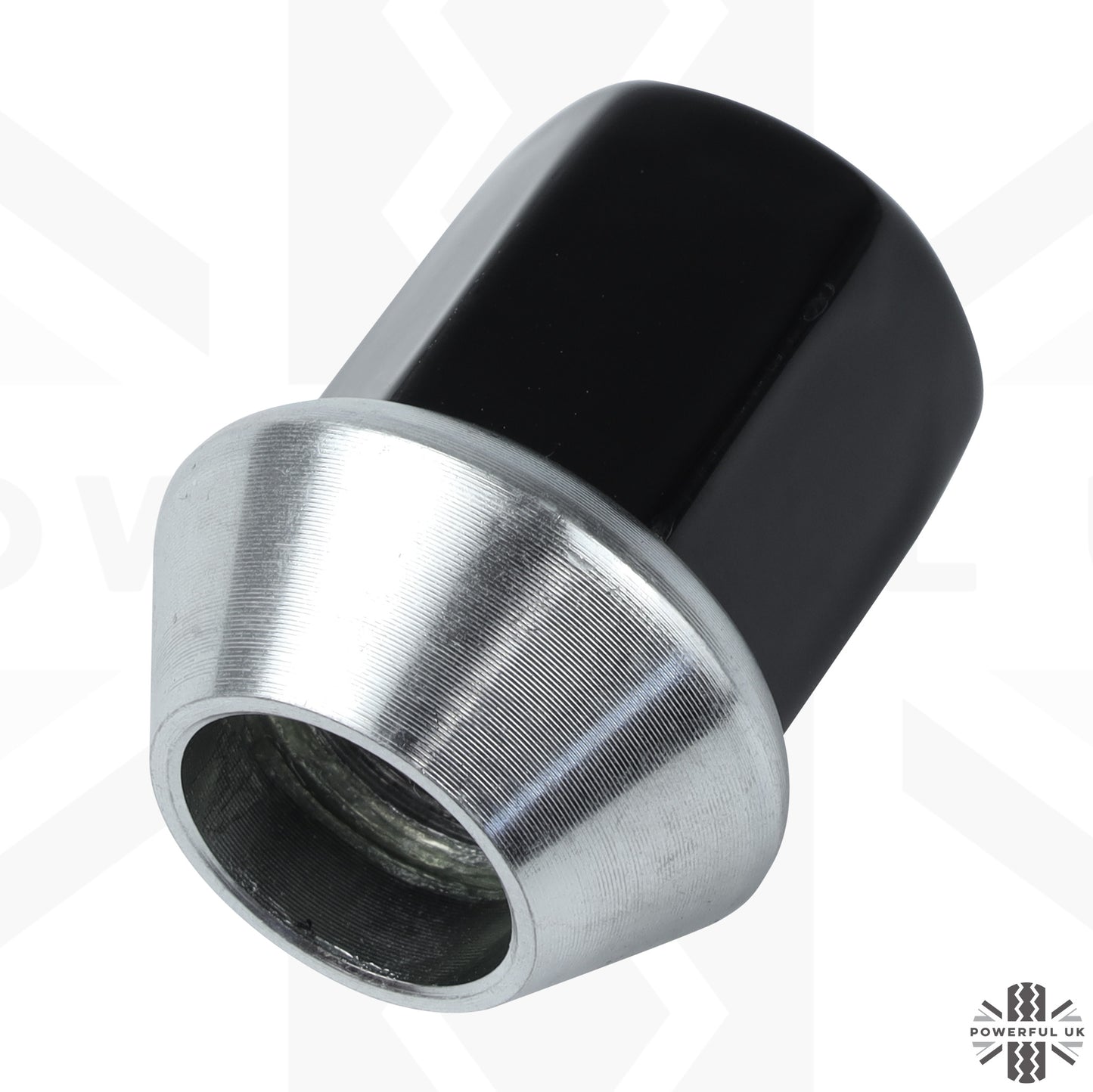 5x Black Alloy Wheel Nuts for Range Rover Velar