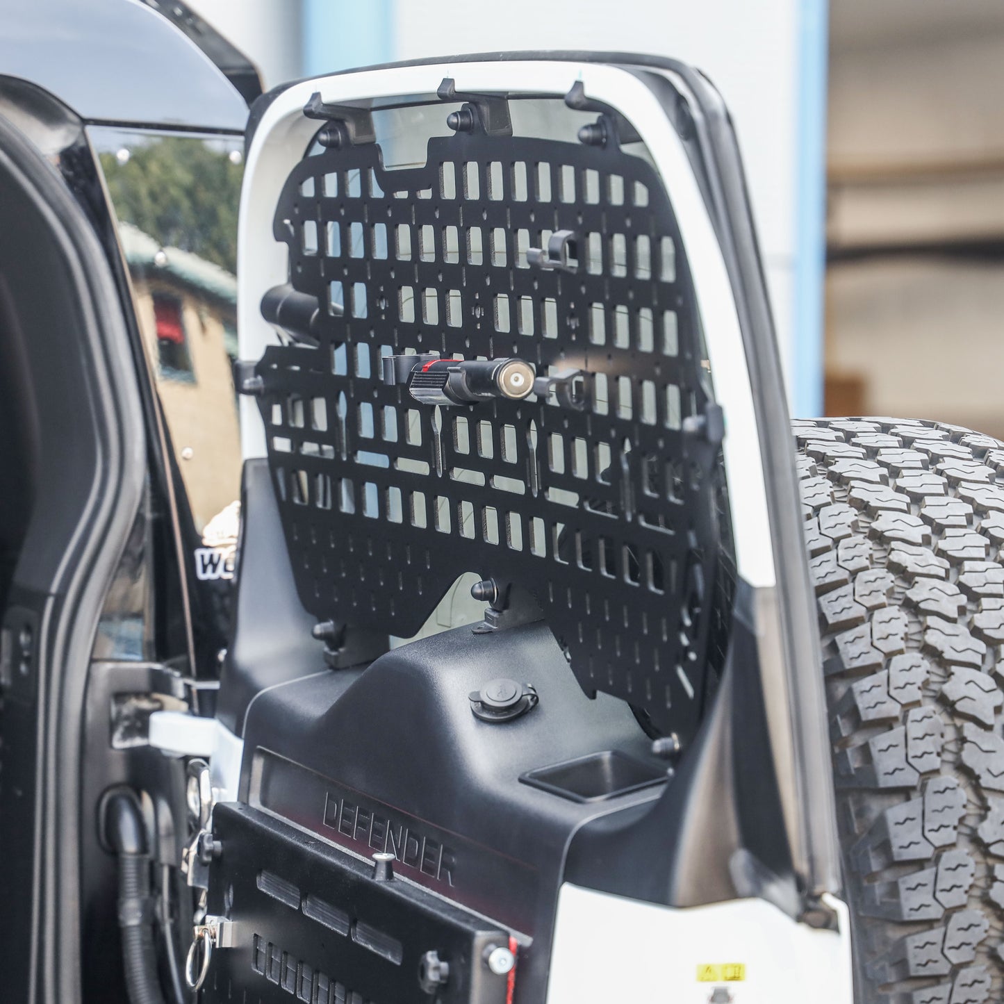 Rear Door Interior Molle Plate for Land Rover Defender L663