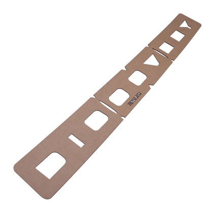 Rear Lettering Template for Land Rover Discovery 5