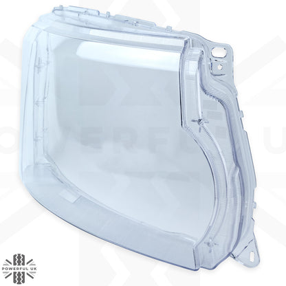Replacement Headlight Lens - Late Type -  for Land Rover Discovery 4 - RH