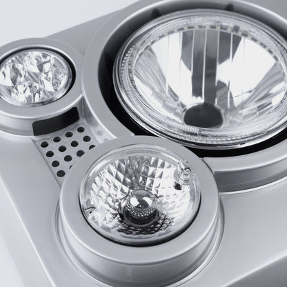 Clear Light Kit for Land Rover Defender SVX Grille - RHD