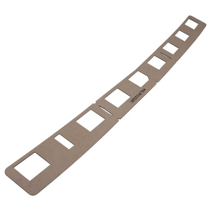 DISCOVERY Front Lettering Template for Land Rover Discovery 3/4