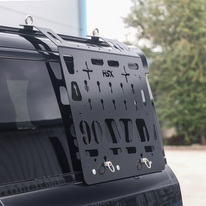 Molle Plate Kit - Black - Mix Design - PAIR - for Land Rover Defender L663 (90 Model)
