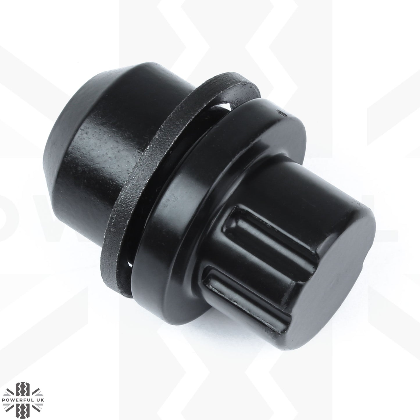 Locking Wheel Nut Kit for Land Rover Discovery 1 Alloy Wheels - Black