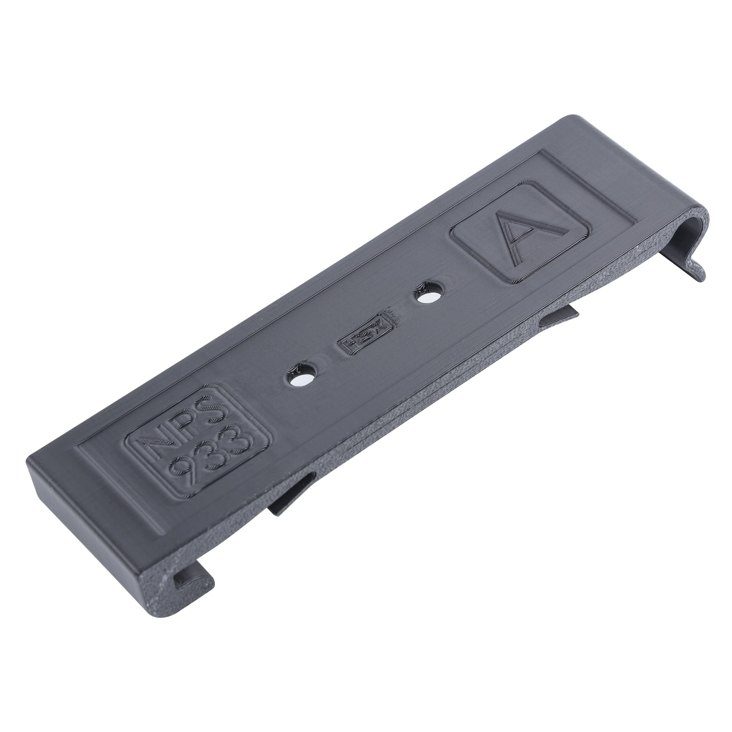 2x Surface Mount Number Plate Holders - Standard UK Plate