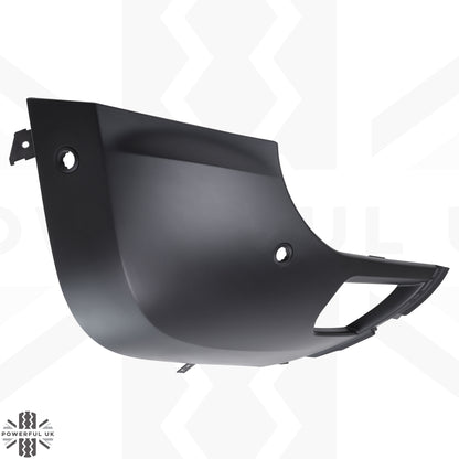 Genuine Front Bumper Corner for Land Rover Defender L663 (Textured) - RIGHT