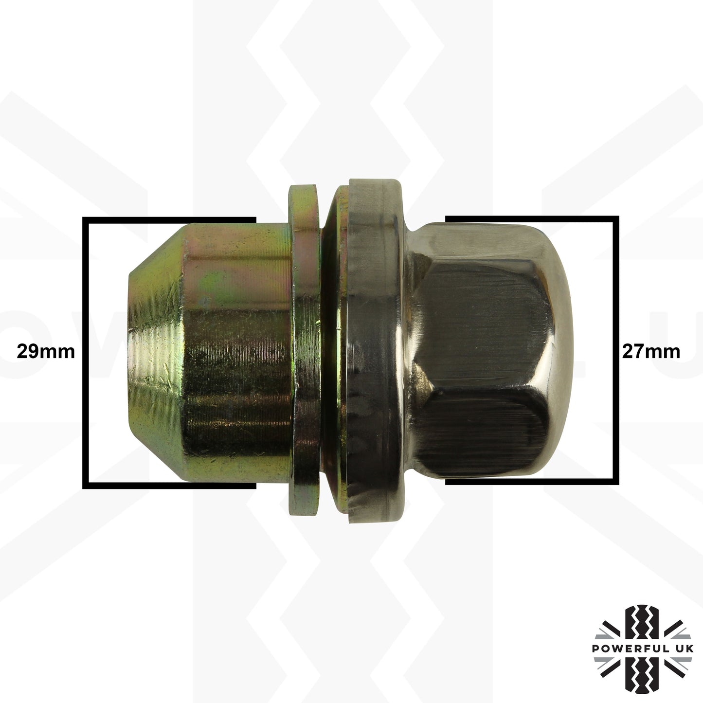 5pc Wheel nut to Fit Land Rover Discovery 2 alloy wheel 18 19 20"