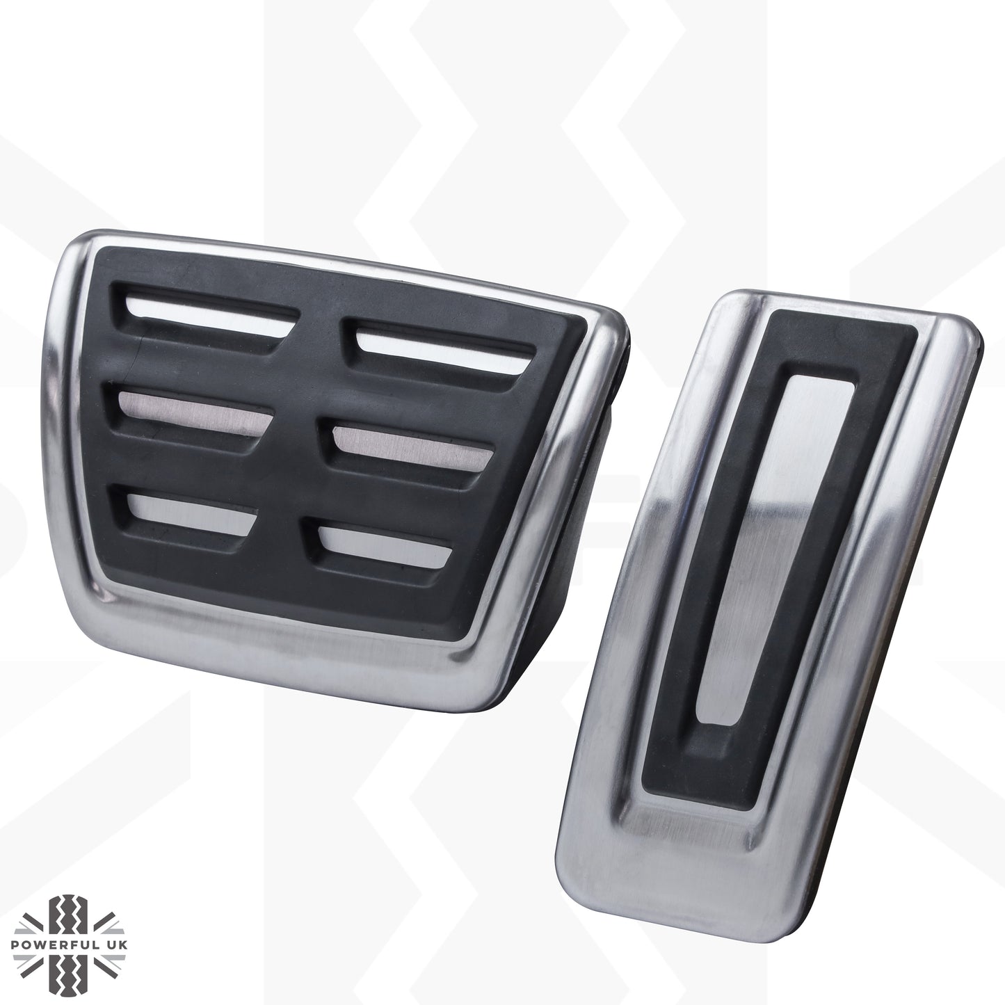 2pc Automatic Pedal Cover Kit for VW Golf Mk7 & Mk7.5