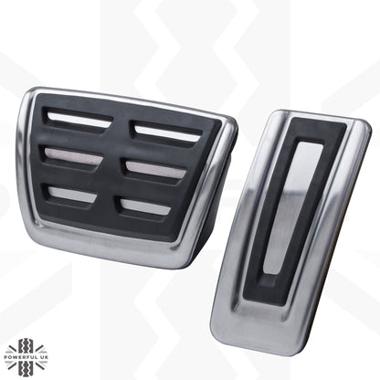 2pc Automatic Pedal Cover Kit for VW Golf Mk7 & Mk7.5