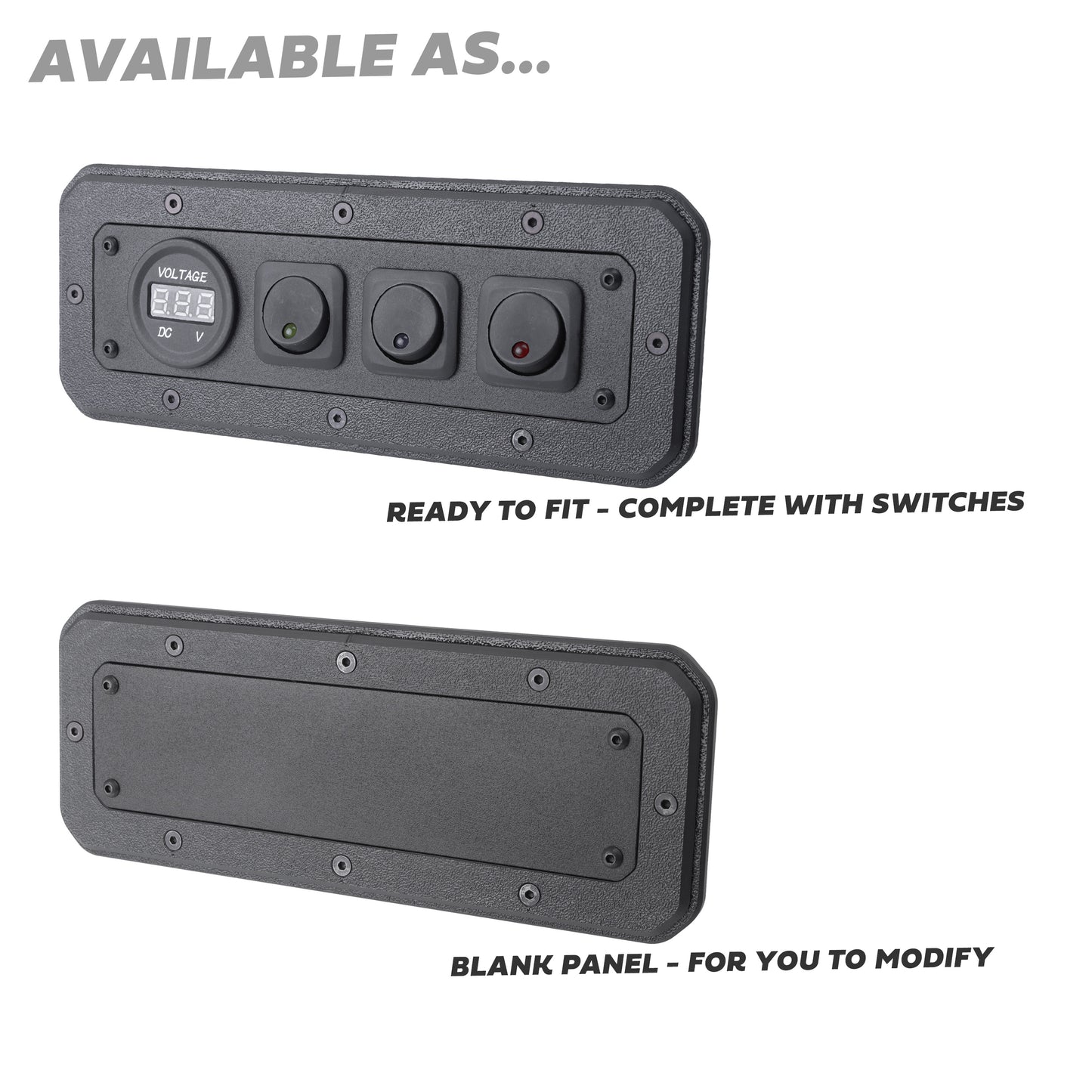 Overhead Switch Panel - with Switches
