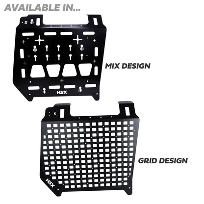Molle Plate Kit - Grid Design - PAIR - for Land Rover Discovery 3/4