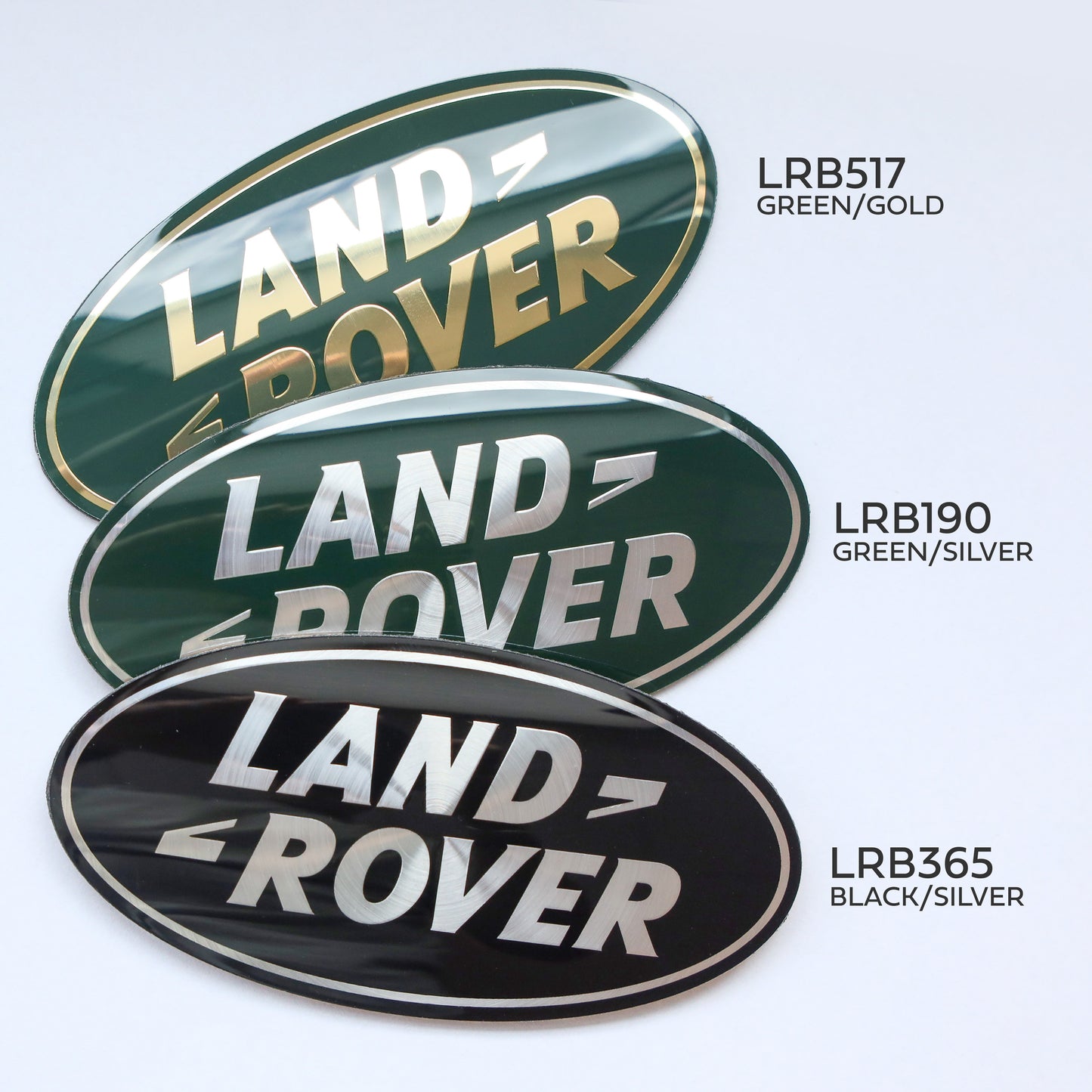 Genuine Front Grille Badge - Green & Silver - for Range Rover L460