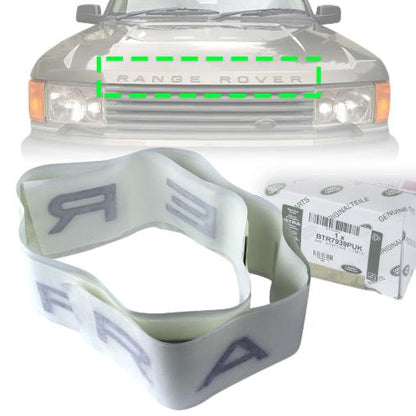 Genuine Bonnet Lettering for Range Rover P38 - Basalt
