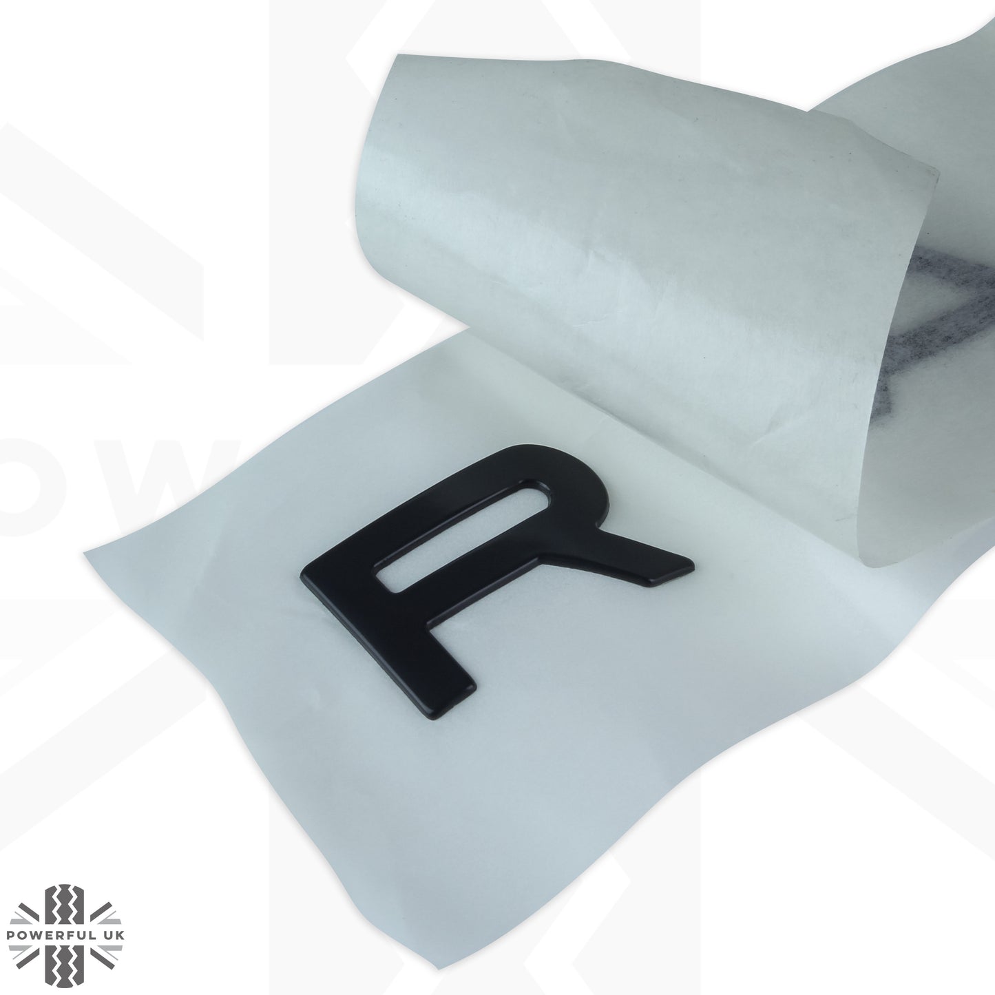 Genuine Bonnet Lettering for Range Rover P38 - Basalt