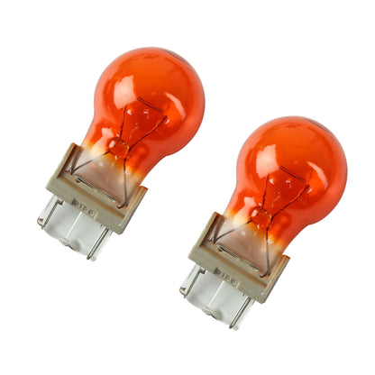 Pair of Orange Indicator Bulbs for Land Rover Discovery 3
